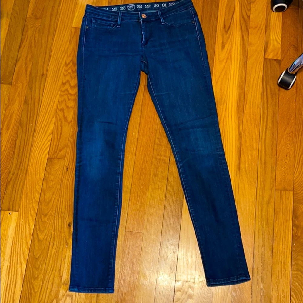 Earnst Sewn skinny dark denim